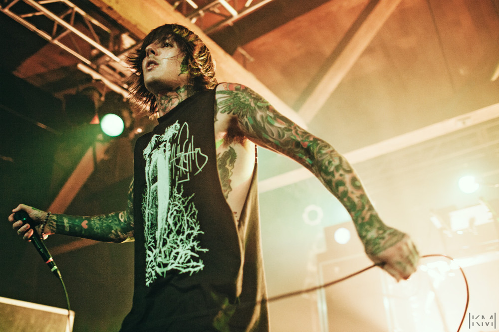 Oliver Sykes of Bring Me The Horizon by Kelly Mason